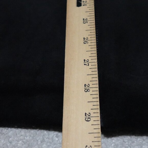 ZARA Velvet Jacket Men's Large Black Full Zip Pockets Long Sleeve MSRP $139 - Picture 2 of 13